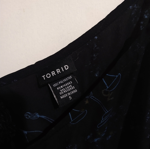 Torrid Constellation Zodiac Sheet Tank Cami Plus Size 5 - Picture 4 of 9